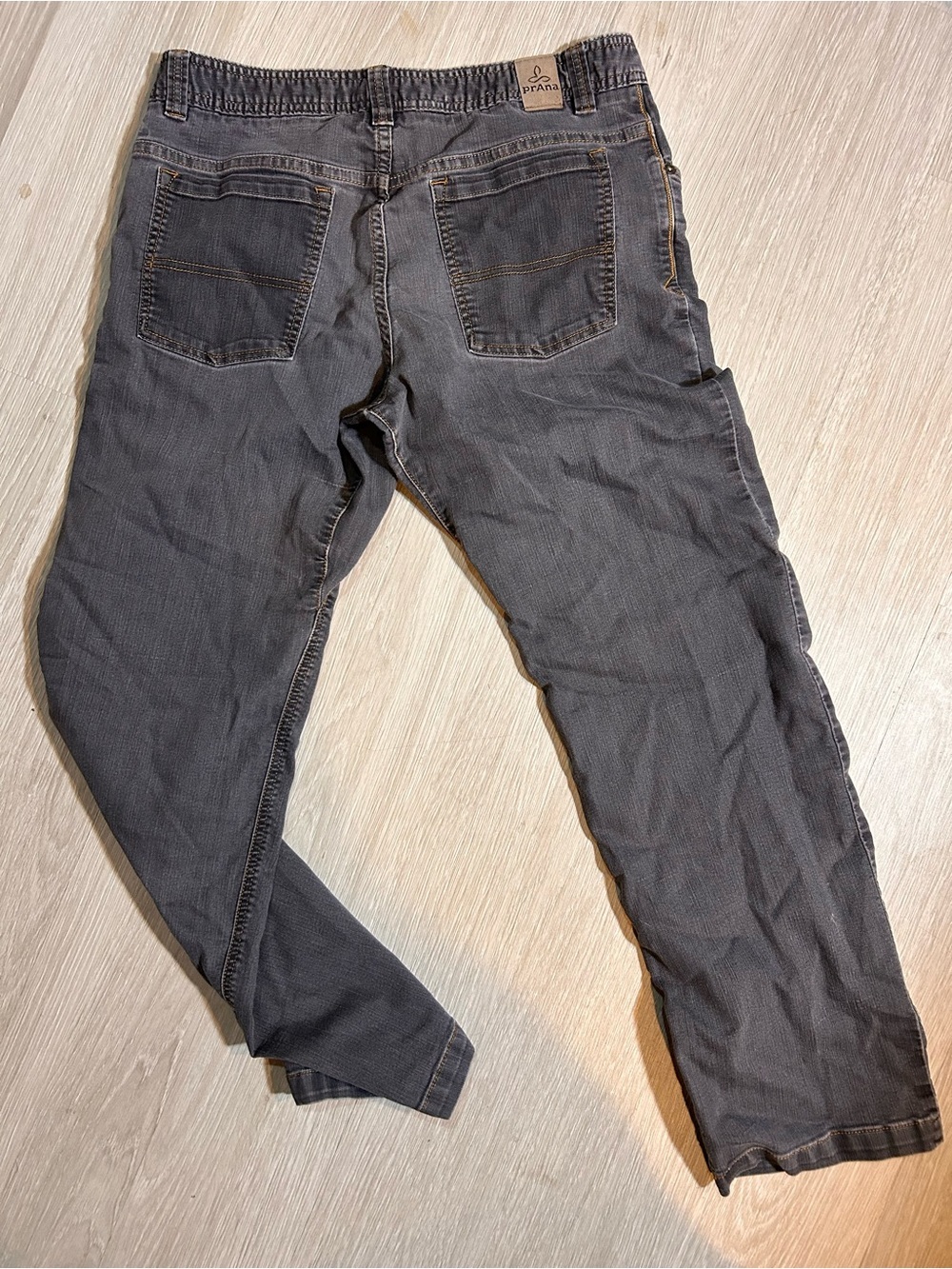 Prana Men's Straight Jeans - Charcoal Gray - Picture 4 of 4